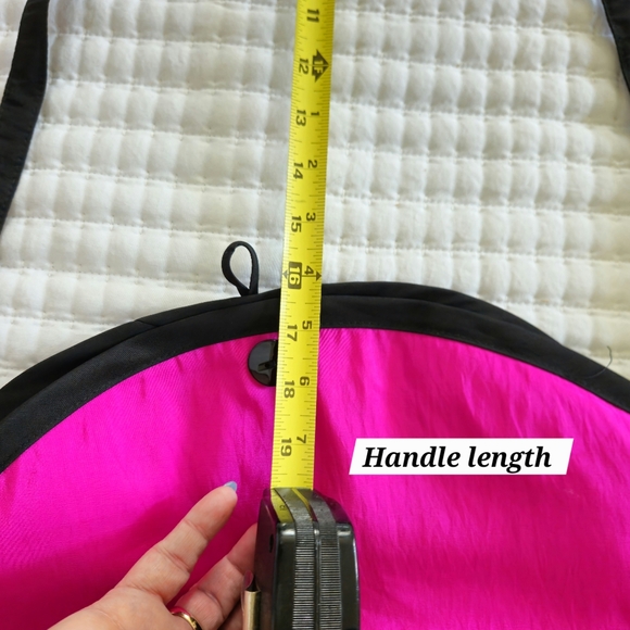 MYCRA PAC HOT PINK FUSCIA CROSS BODY BAG - Picture 6 of 8